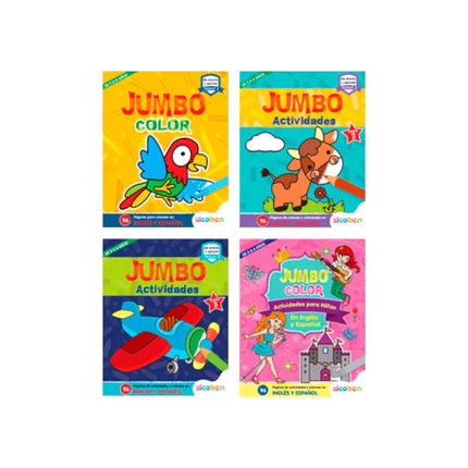 Jumbo color actividades (4/títulos)