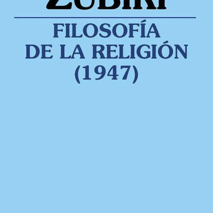 FILOSOFIA DE LA RELIGION (1947)