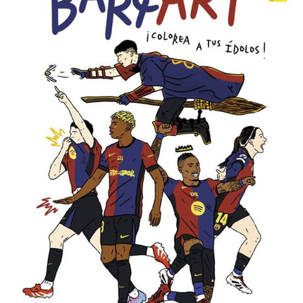 Barçart. ¡Colorea A Tus Idolos!