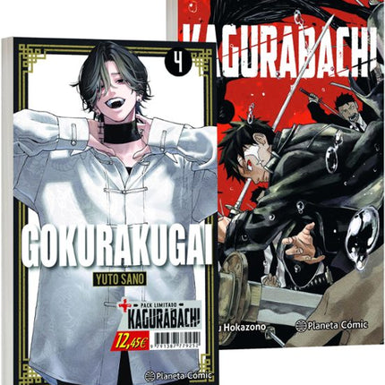 ESTUCHE. GOKURAKUGAI Nº 04 + KAGURABACHI Nº 0 1