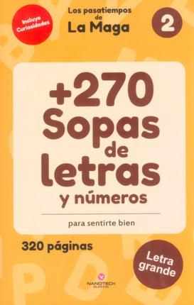 (2) +270 SOPAS DE LETRAS+NUMEROS P/SENT./BIEN