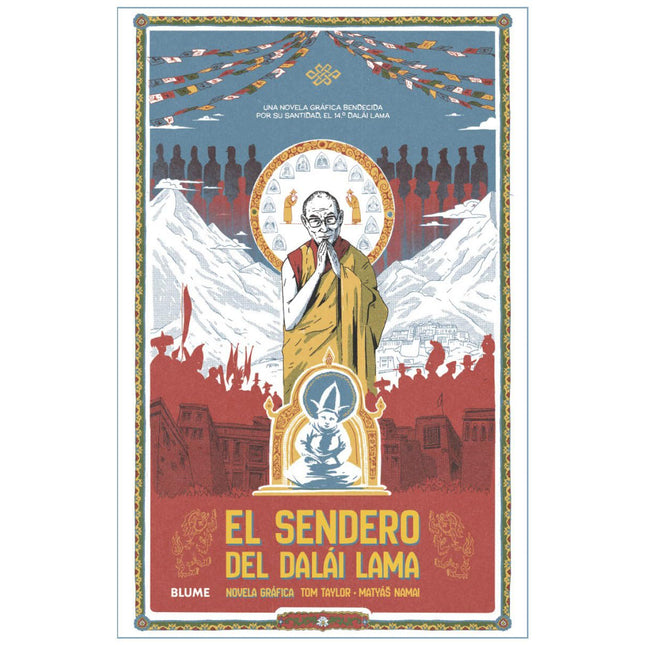 EL SENDERO DEL DALÁI LAMA. NOVELA GRÁFICA