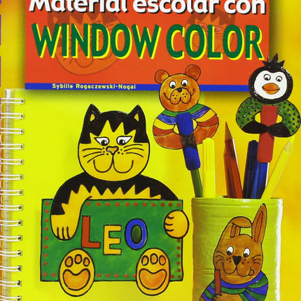 Material escolar con window color