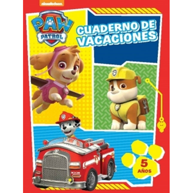 Paw Patrol. Cuaderno de vacaciones (5 años)