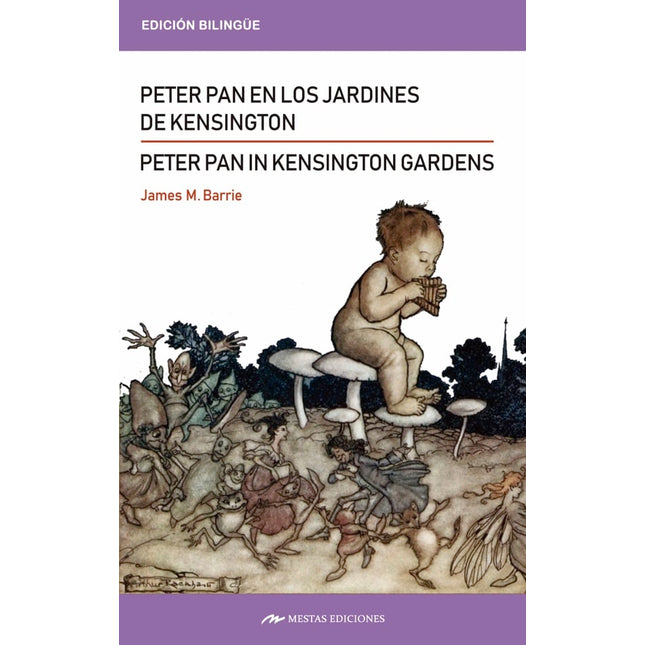 Peter pan en los jardines de Ellington/Peter pan en Kensington Gardens
