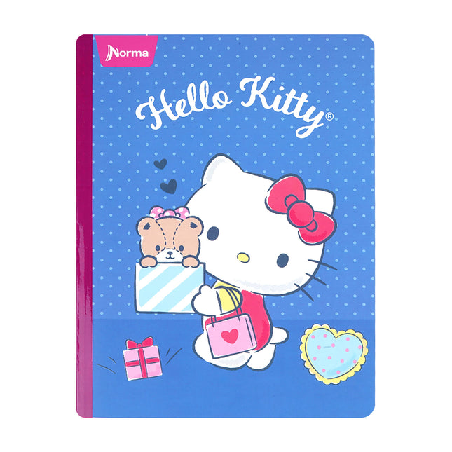 Libreta. Hello kitty doble linea 100h