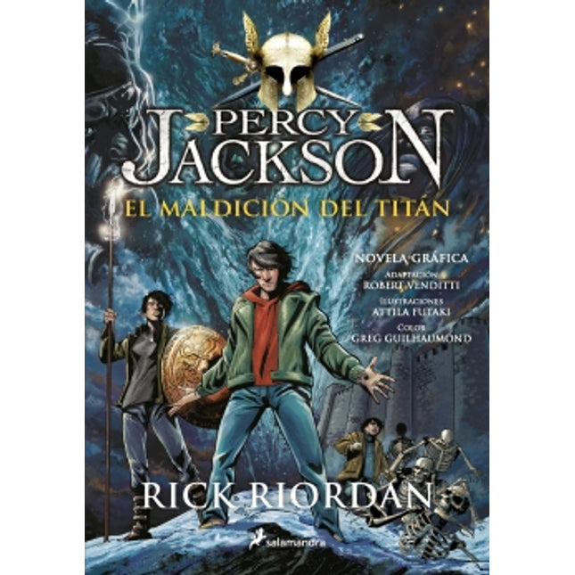 La maldición del titán 3. Novela gráfica. Percy Jackson y los dioses del olimpo