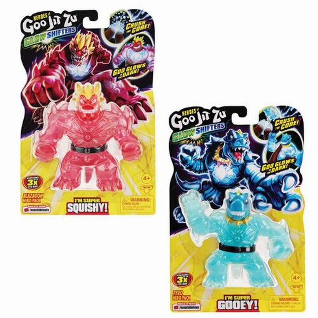 GOO JIT ZU. GLOW SHIFTERS Q/ALUMBRAN X1