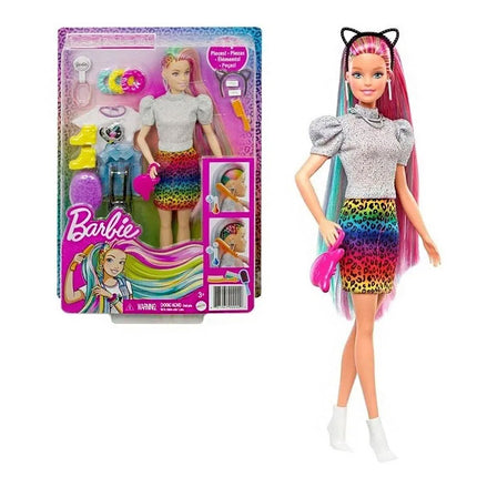 Barbie. Cabello colorido