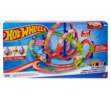 HOT WHEELS. CARRERA DE CHOQUES EPICOS