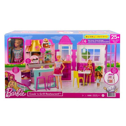 Barbie. Restaurante con muñeca