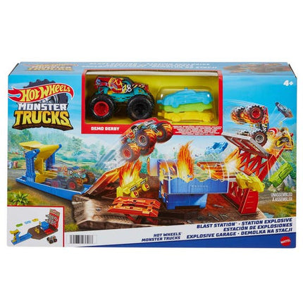 HOT WHEELS. BLAST STATION EXPLOSIVE