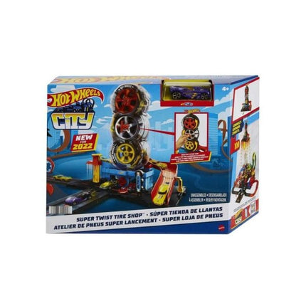 HOT WHEELS. SUPER TIENDA EN LLAMAS X2