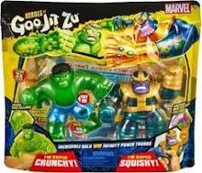 GOO JIT ZU. MARVEL HEROES VS HULK & THANOS