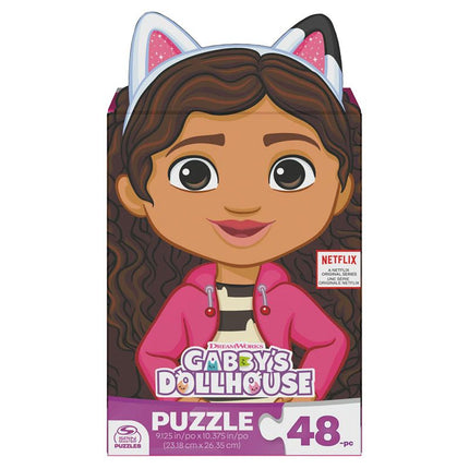 GABBY'S DOLLHOUSE. ROMPECABEZAS DE 48 PZS