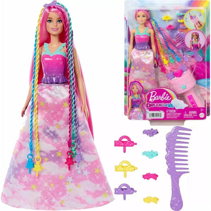 Barbie. Princesa trenzas mágicas