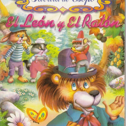 El león y el ratón y otras fábulas de Esopo