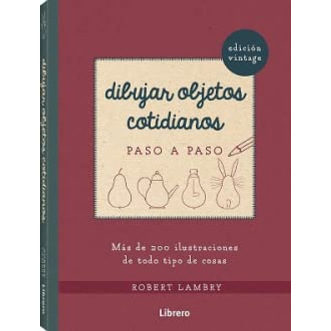 Dibujar objetos cotidianos vintage paso a paso