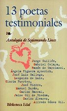 13 poetas testimoniales. Antología