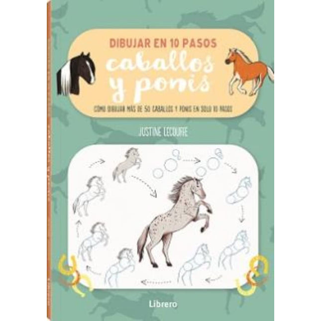 Dibujar en 10 pasos: caballos y ponis