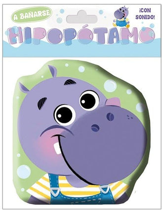 A bañarse: hipopótamo