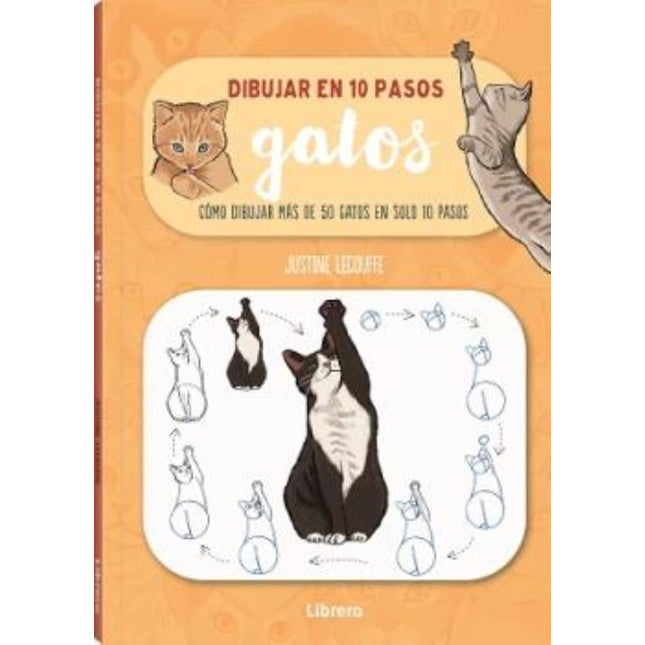 Dibujar en 10 pasos: gatos