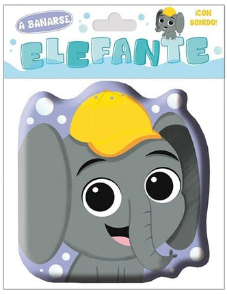 A bañarse: elefante