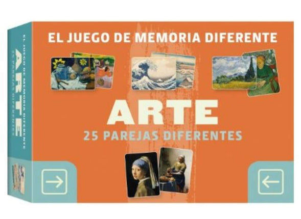 Arte: el juego de memoria diferente