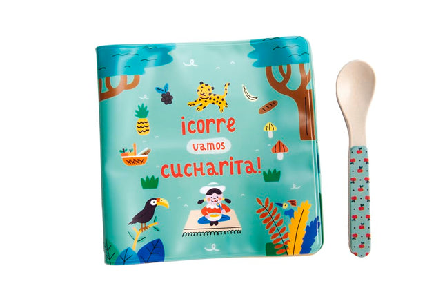 ¡Corre, vamos, cucharita!