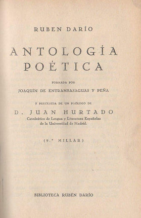 Antología poética