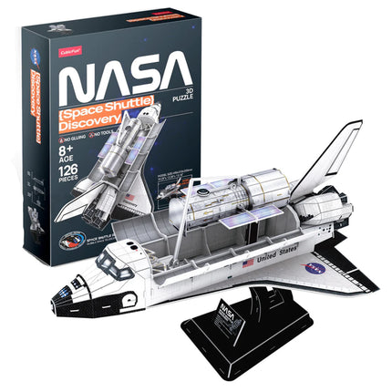 PUZZLE 3D. NAT GEO SPACE SHUTTLE DISCOVERY