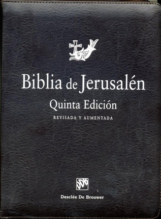 BIBLIA DE JERUSALÉN. 5ª/ED. (FUNDA+CIERRE)