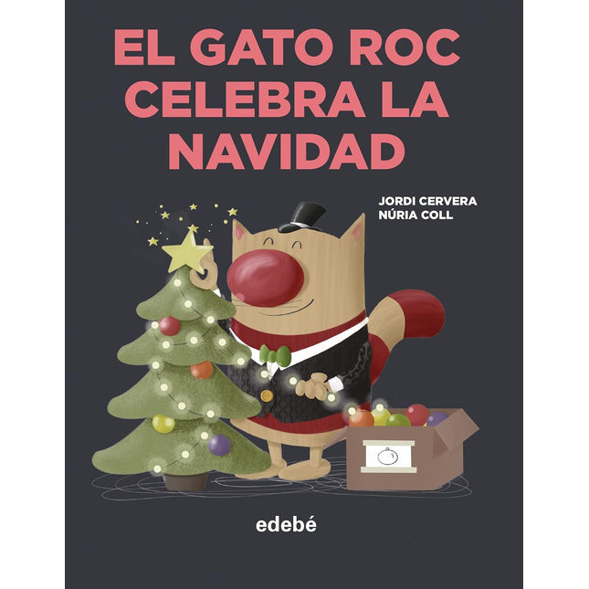El gato Roc celebra la navidad