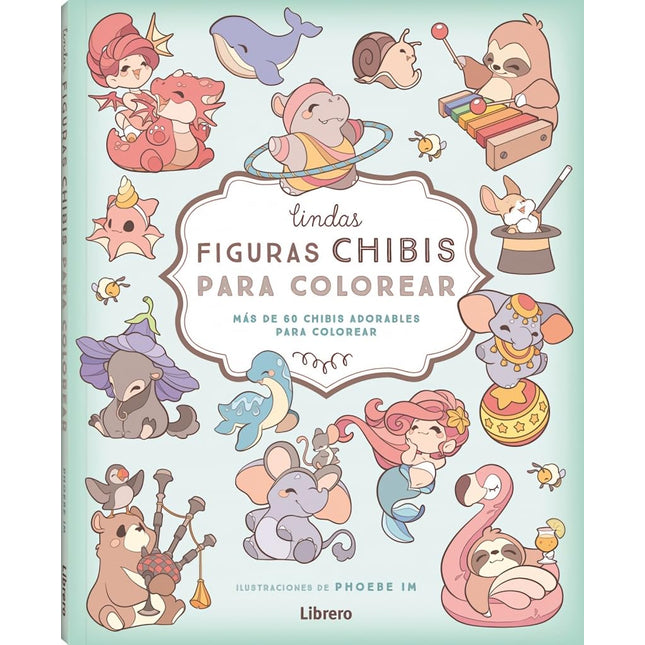 Lindas figuras Chivis p/colorear