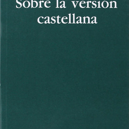 Obras completas sobre la versión castellana