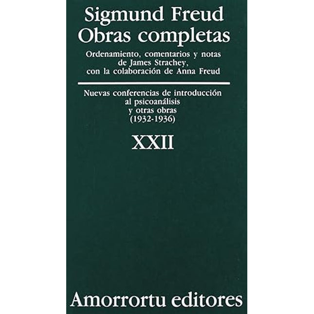 Obras Completas, Vol. XXII