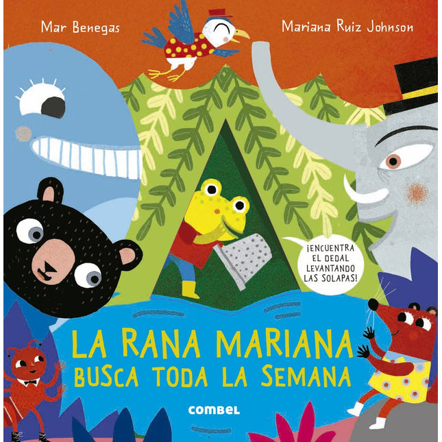 La rana mariana busca toda la semana