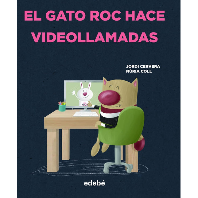 El gato Roc hace videollamadas