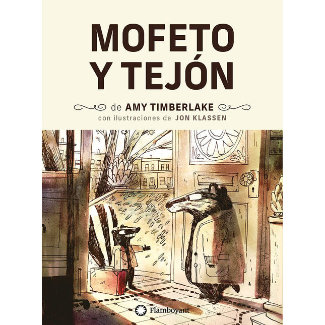 Mofeta y tejón