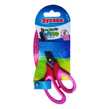 Tijera. Escolar (soft grip)