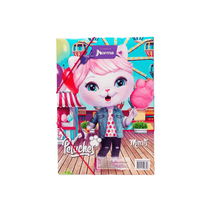 Carpeta. Escolar (peluches) x20