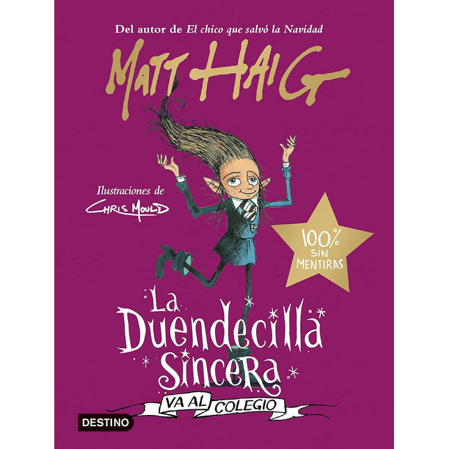 La duende cilla sincera va al colegio