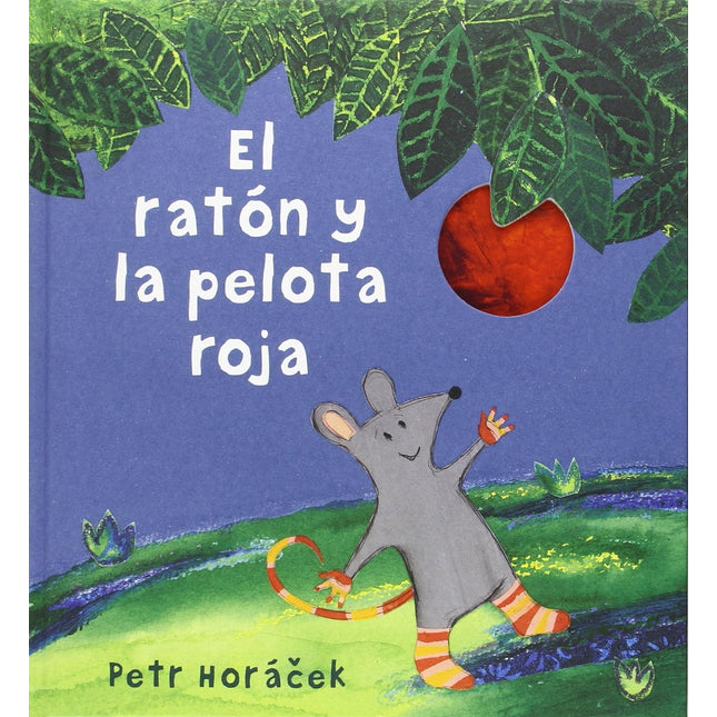 El ratón y la pelota roja