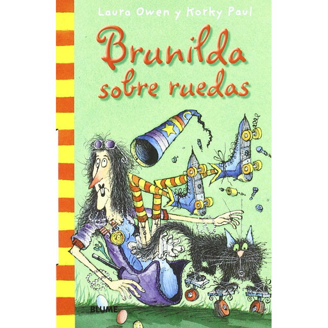 Bruja Brunilda sobre ruedas