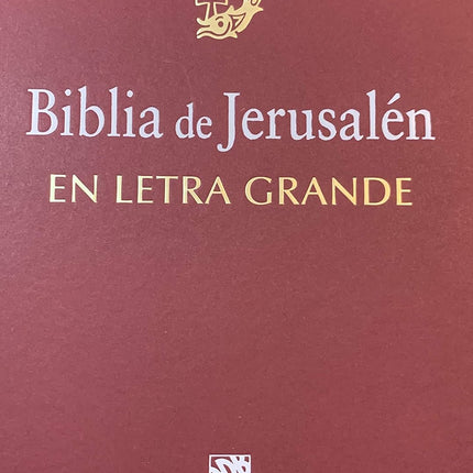 Biblia de Jerusalén (letra grande)