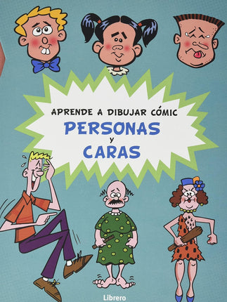 Pack-aprende dibujar cómic (caras y personas)