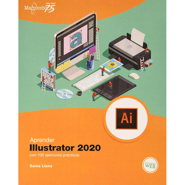 Aprender Illustrator 2020 c/100 ejerce.