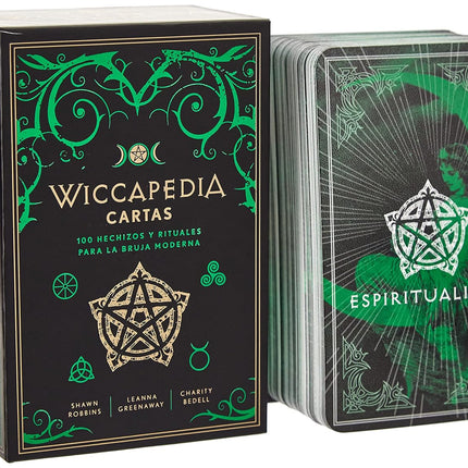 WICCAPEDIA CARTAS. 100 HECHIZOS Y RITUALES