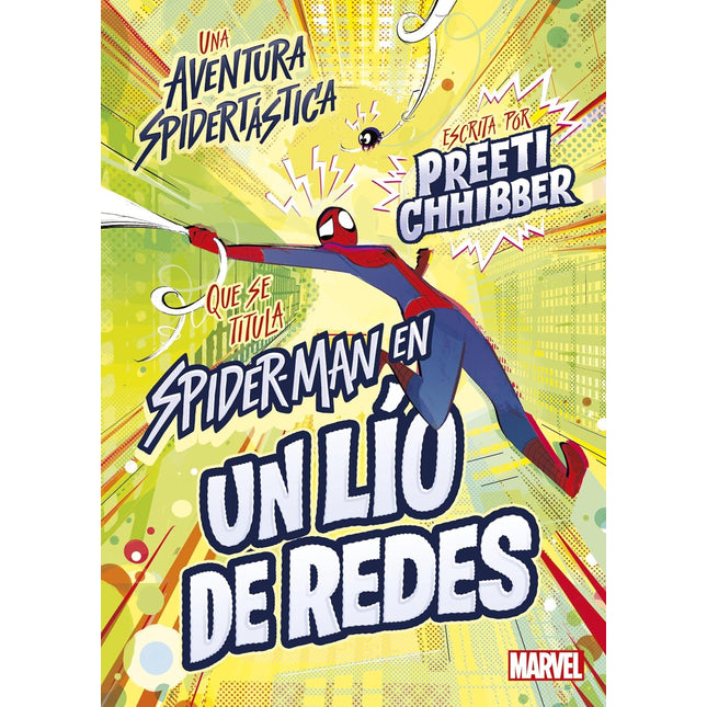 Spider-man en un lío de redes