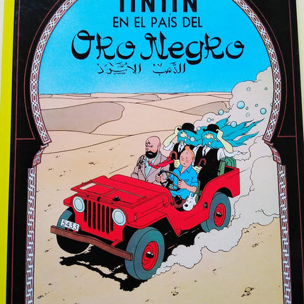 Tintín en el país del oro negro